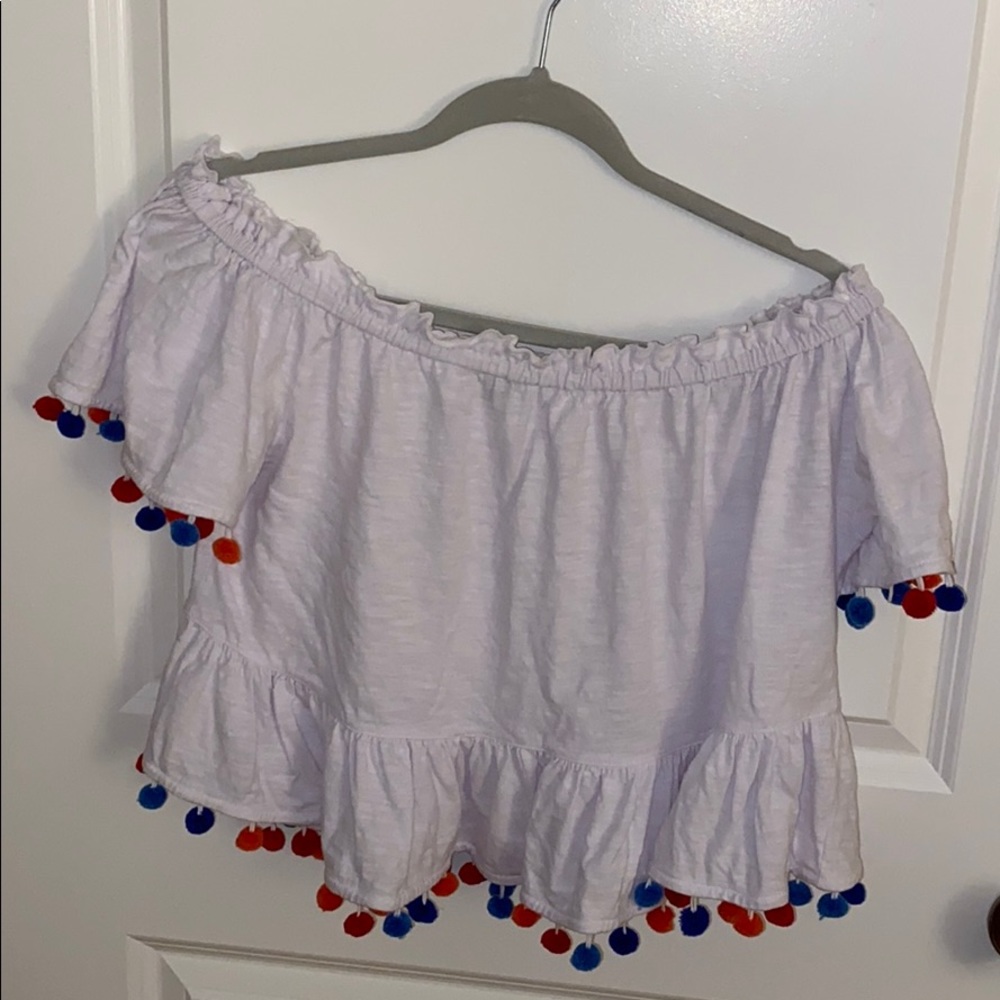 off the shoulder top